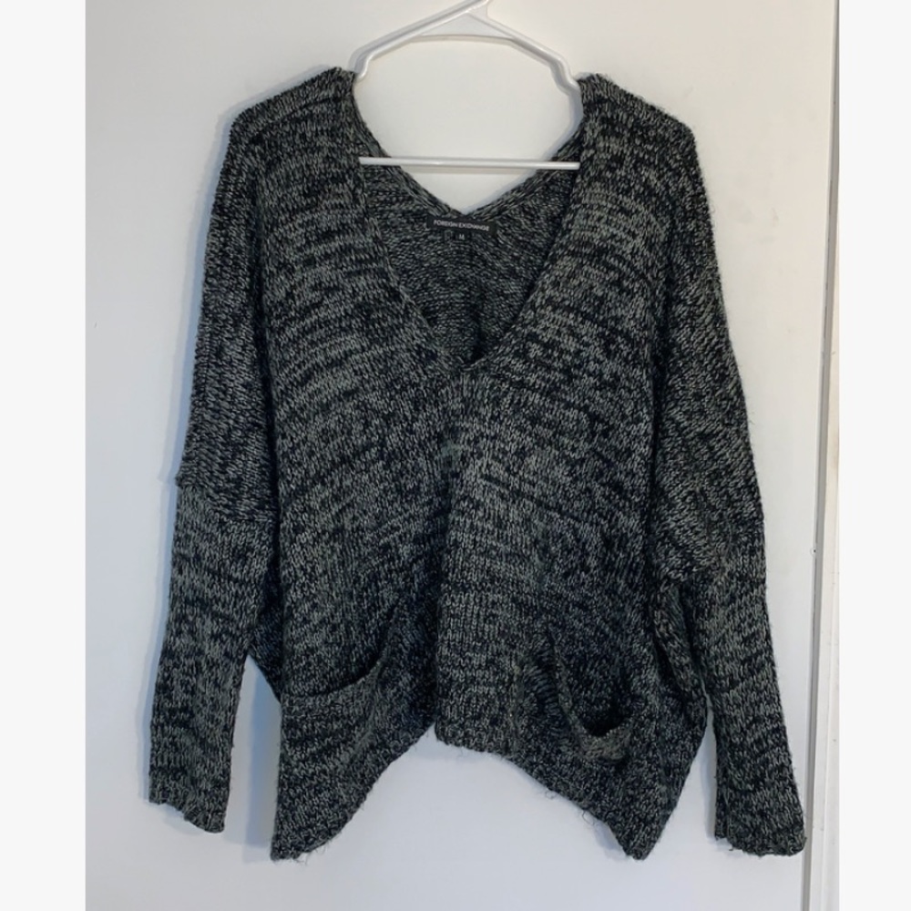 Black Knit Sweater | Foreign Exchange